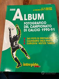 Album Fotografico Intrepido Sport 1990-91 Serie A