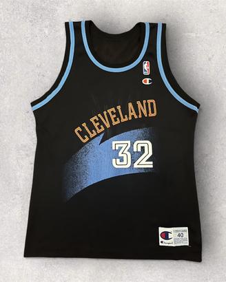 Canotta Cleveland Champion #32 Jersey Vintage