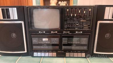 Stereo vintage Boombox "P-Compo" anni 80