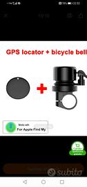 campanello per bici con gps apple