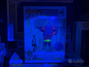 Funko one piece Roronoa Zoro 1496 glows rare
