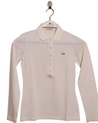 Polo manica lunga donna Lacoste