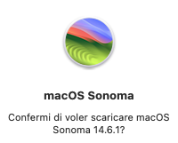 USB con sistema operativo MAC da Lion a Sonoma