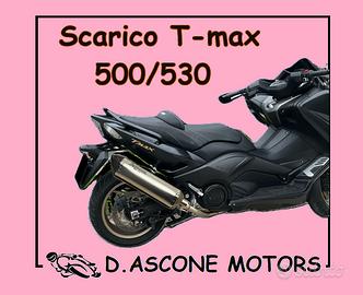 MARMITTA COPIA AKRAPOVIC TMAX 500 530
