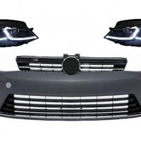 Paraurti anteriore e fari a LED adatti per VW Golf