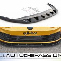 Splitter Spoiler anteriore V1 per VW Golf 8 2019