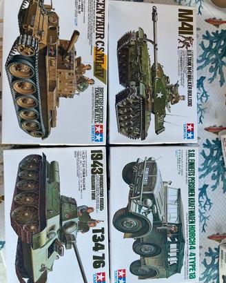 Lotto Kit 1:35 Tamiya Veicoli Corazzati