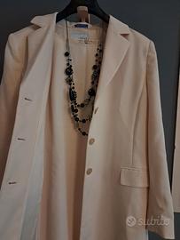 Completo elegante donna giacca lunga e tubino avvi