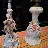 Capodimonte porcellane lampade antiche