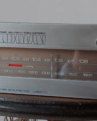 Luxman t2 sintonizzatore radio stereo vintage