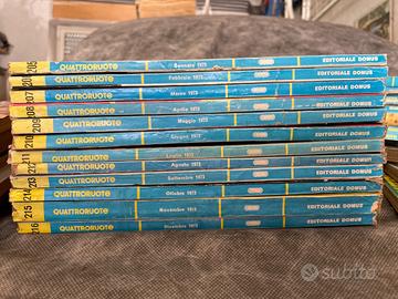 Riviste quattroruote d'epoca