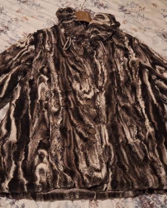 Giubbotto reversibile in pelliccia 