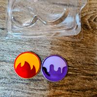 marcatori in plastica Pokemon come da foto