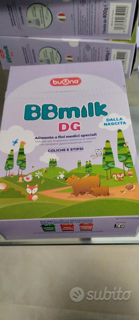 BBmilk DG Latte in polvere per bambini con coliche e stipsi 400 g