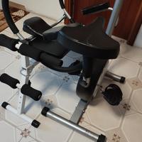 CYCLETTE , POWER ROLLER, PANCA PER ADDOMINALI 
