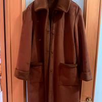 Cappotto camoscio vintage