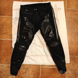 Spidi pantalone moto in pelle tg 52 