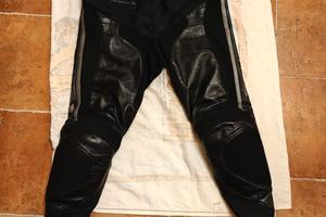Spidi pantalone moto in pelle tg 52 