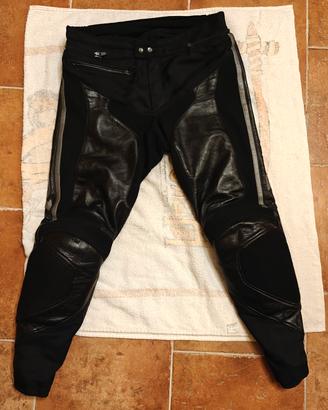 Spidi pantalone moto in pelle tg 52 