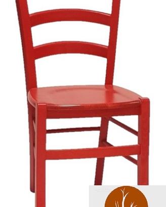Sedie Colorate Rosso Bar Ristorante cod0274