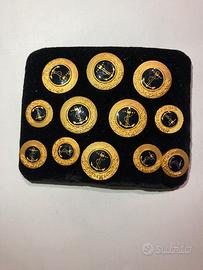 Bottoni da blazer vintage originali inglesi