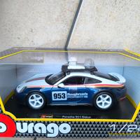 porche 911 dakar modellino 1/24