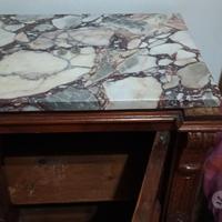 comodini con marmo fine 800 inizio 900
