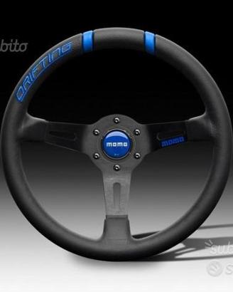 VOLANTE MOMO DRIFTING BLU nuovo 33 cm