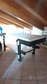 lettino per massaggi in legno
