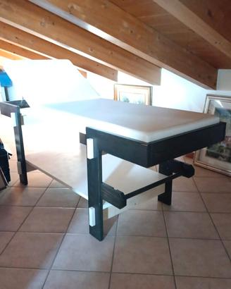 lettino per massaggi in legno