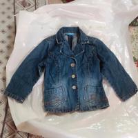 Giacchetto di jeans bambina 