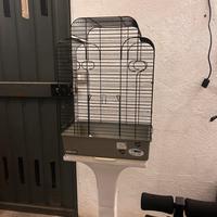 Gabbia con piede stallo