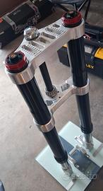 Forcelle Pitbike Motard tripla regolazione