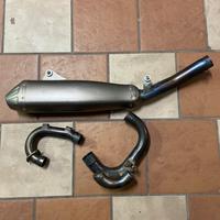 MARMITTA AKRAPOVIC TITANIO YZF 450 2020-2022