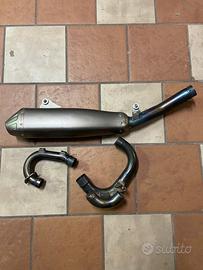 MARMITTA AKRAPOVIC TITANIO YZF 450 2020-2022