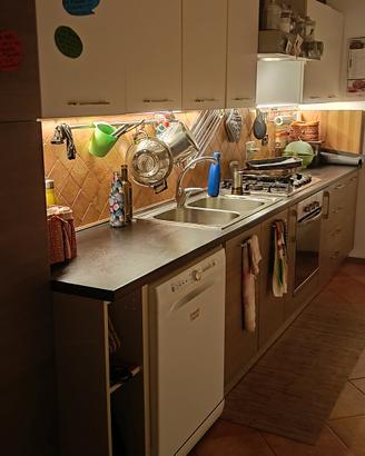 cucina modulare lung.4,50mt (270+120+50)