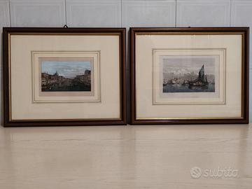 Stampe antiche con cornici