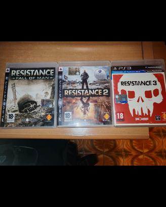 Resistance 1,2,3 Ps3