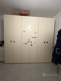 Armadio 6 ante legno