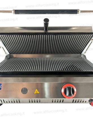 Piastra panini professionale a gas