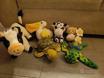 Lotto peluche animali
