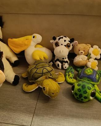 Lotto peluche animali