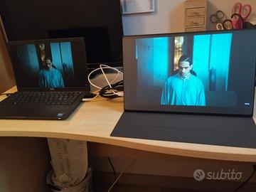 Monitor 15,6 Full HD portatile