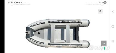 gommone e motore azeda 450