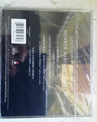 CD musica sacra Gorecki