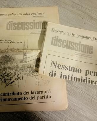 settimanale La Discussione 