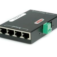 ROLINE Gigabait Ethernet PoE Injector, 4 porte