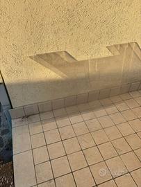 2 Lastre spesse di plexiglass
