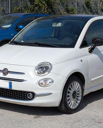 FIAT 500 Lounge 1.2cc 69cv TETTO PANORAMICO