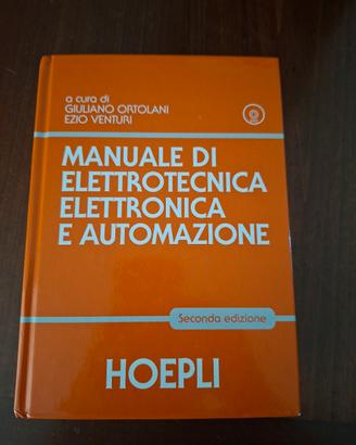 Manuale di elettrotecnica elettronica automazione